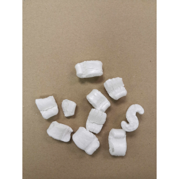 polystyrene chips | product fixation