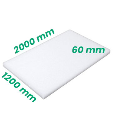 Polyethylen (EPE)-Schaumplatte (2000 x 1200 x 60) mm