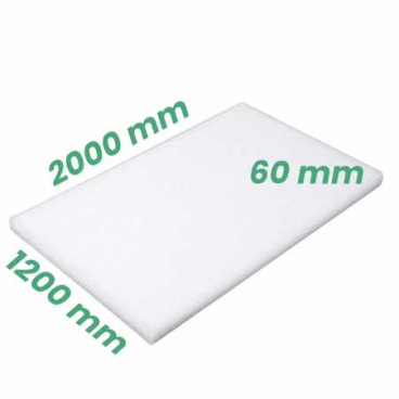 Polyethylen (EPE)-Schaumplatte (2000 x 1200 x 60) mm